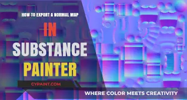 Exporting Normal Maps: Substance Painter Guide