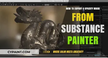 Exporting an Opacity Mask from Substance Painter: A Step-by-Step Guide