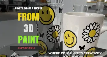 Mastering 3D Paint: Exporting Stickers in Simple Steps