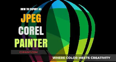 Mastering Corel Painter: Exporting Your Art as JPEG Files
