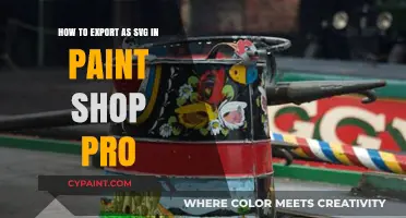 Exporting SVGs in Paint Shop Pro: A Step-by-Step Guide