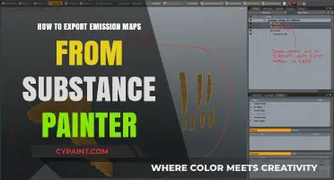 Exporting Emission Maps from Substance Painter: A Step-by-Step Guide