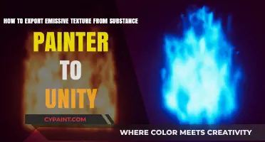 Exporting Emissive Textures from Substance Painter to Unity: A Guide