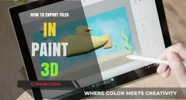 Exporting Files in Paint 3D: A Simple Step-by-Step Guide
