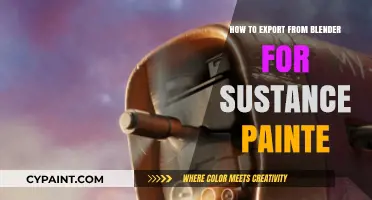Exporting Blender Models for Substance Painter: A Step-by-Step Guide