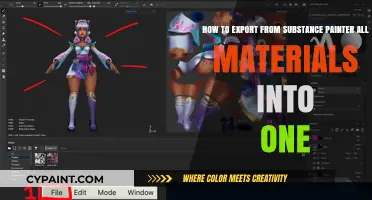 Exporting All Materials as One in Substance Painter: A Guide