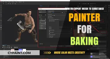 Exporting Meshes: Substance Painter Baking Guide