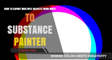 Exporting Multiple Maya Objects to Substance Painter: A Step-by-Step Guide