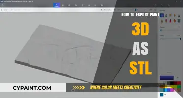 Exporting Paint 3D Models as STL Files: A Step-by-Step Guide