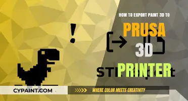 Exporting Paint 3D Models for Prusa Printing