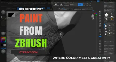 Mastering ZBrush: Exporting Poly Paint for Seamless Workflows