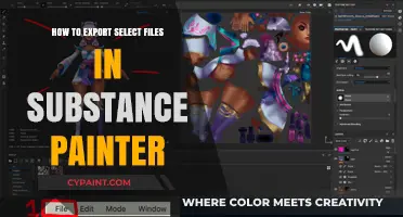 Efficiently Export Select Files in Substance Painter: A Step-by-Step Guide