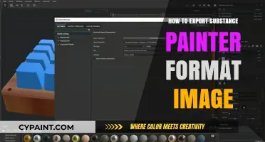 Exporting Substance Painter Format Images: A Step-by-Step Guide