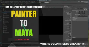 Exporting Textures: Substance Painter to Maya