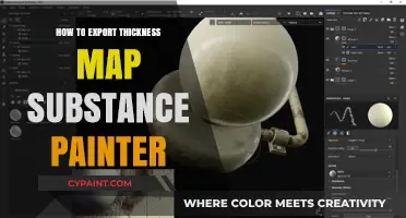 Exporting Thickness Maps in Substance Painter: A Step-by-Step Guide