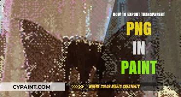 Mastering Paint: Exporting Transparent PNGs with Ease