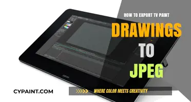 Exporting TVPaint Drawings to JPEG: A Step-by-Step Guide