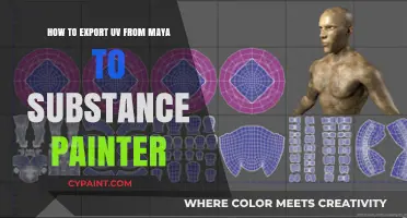 Exporting UVs: Maya to Substance Painter