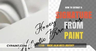 Extracting Signatures from Paint: A Step-by-Step Guide for Artists