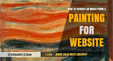 Extracting Images from Paintings for Web Design: A Step-by-Step Guide
