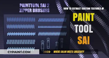 Extracting Custom Textures in Paint Tool Sai: A Guide