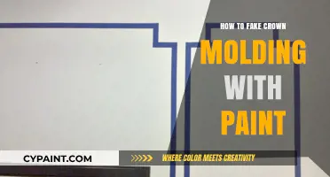 DIY Crown Molding Illusion: Easy Paint Tricks for Elegant Walls