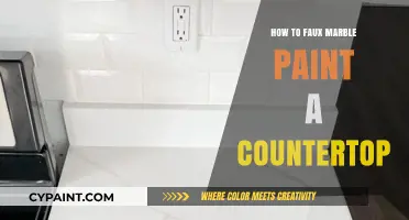 Transform Your Countertop: Easy Faux Marble Painting Techniques Revealed