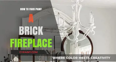 Transform Your Fireplace: Easy Faux Brick Painting Techniques Revealed