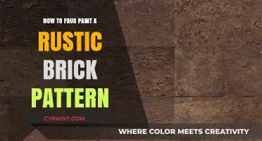 Master Faux Painting: Create a Rustic Brick Wall Effect Easily