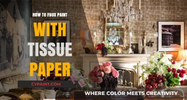 Creative Faux Painting: Tissue Paper Techniques for Stunning Textured Walls