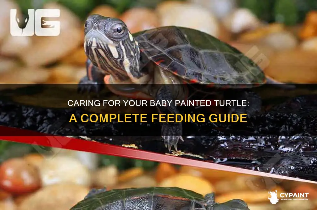 how to feed a baby painted turtle