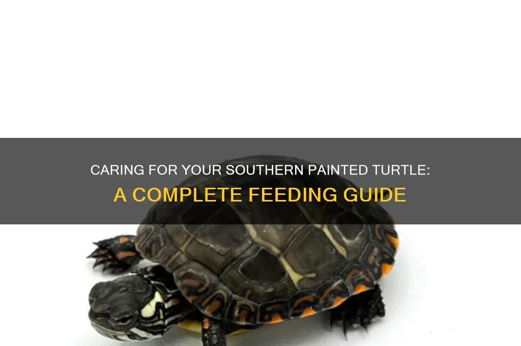 how to feed a southern painted turtle