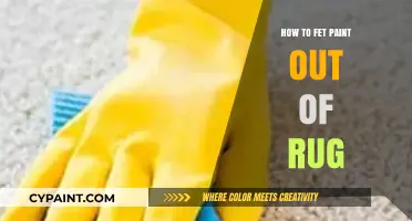 Effective Tips to Remove Paint Stains from Your Rug Easily