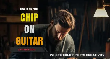 Easy DIY Guide to Repairing Paint Chips on Your Guitar