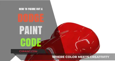 Decoding Dodge Paint Codes: A Step-by-Step Guide to Finding Yours