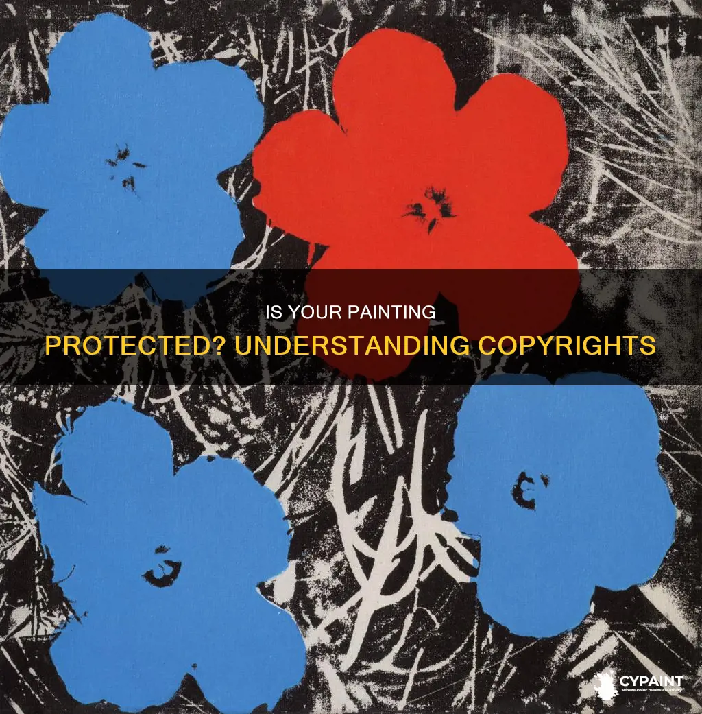how to figure out if a painting is copyrighted