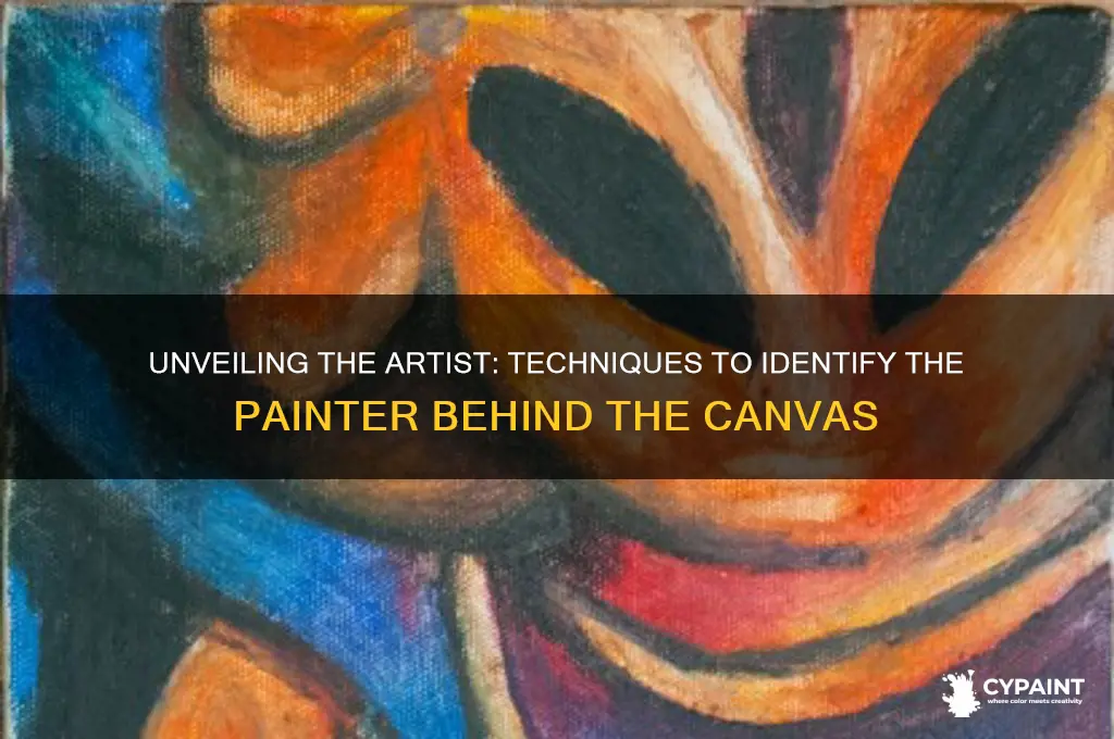 how to figure out who drew a painting