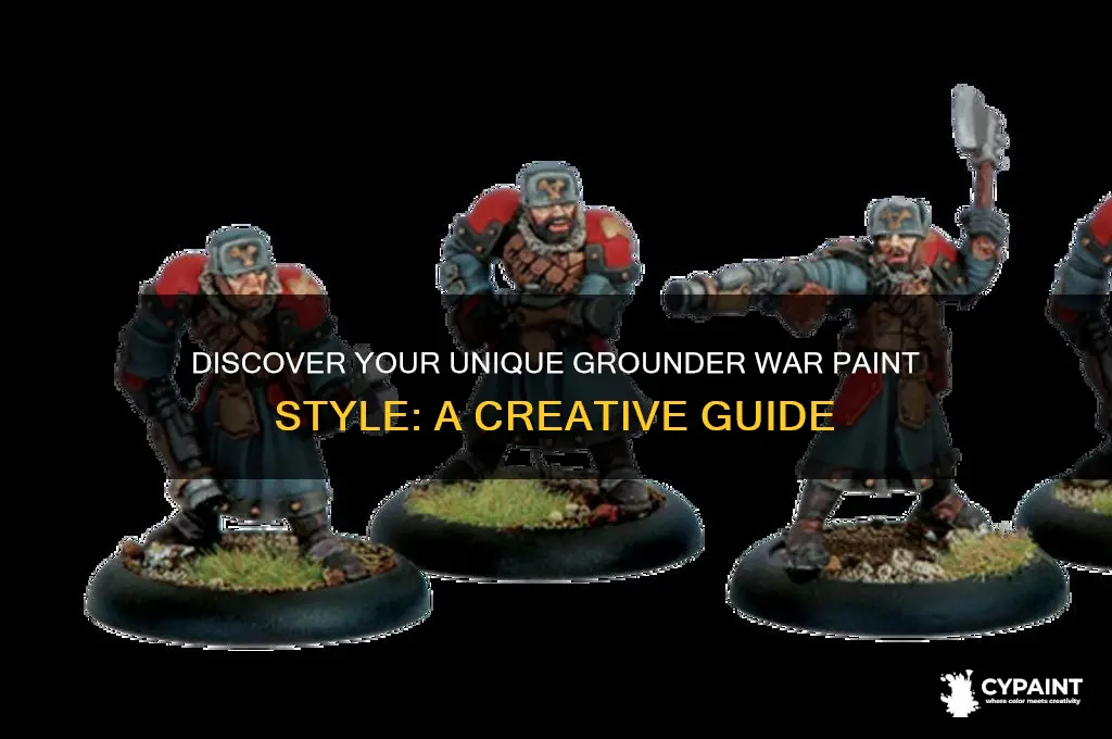 how to figure out your grounder war paint