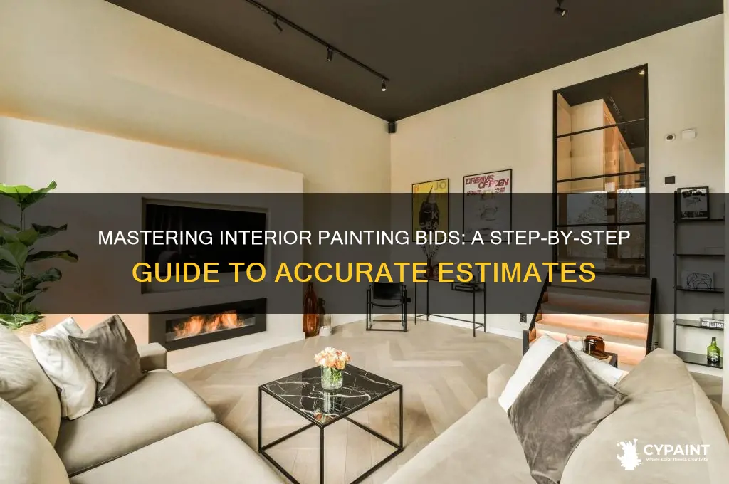 how to figure qn interior painting bid