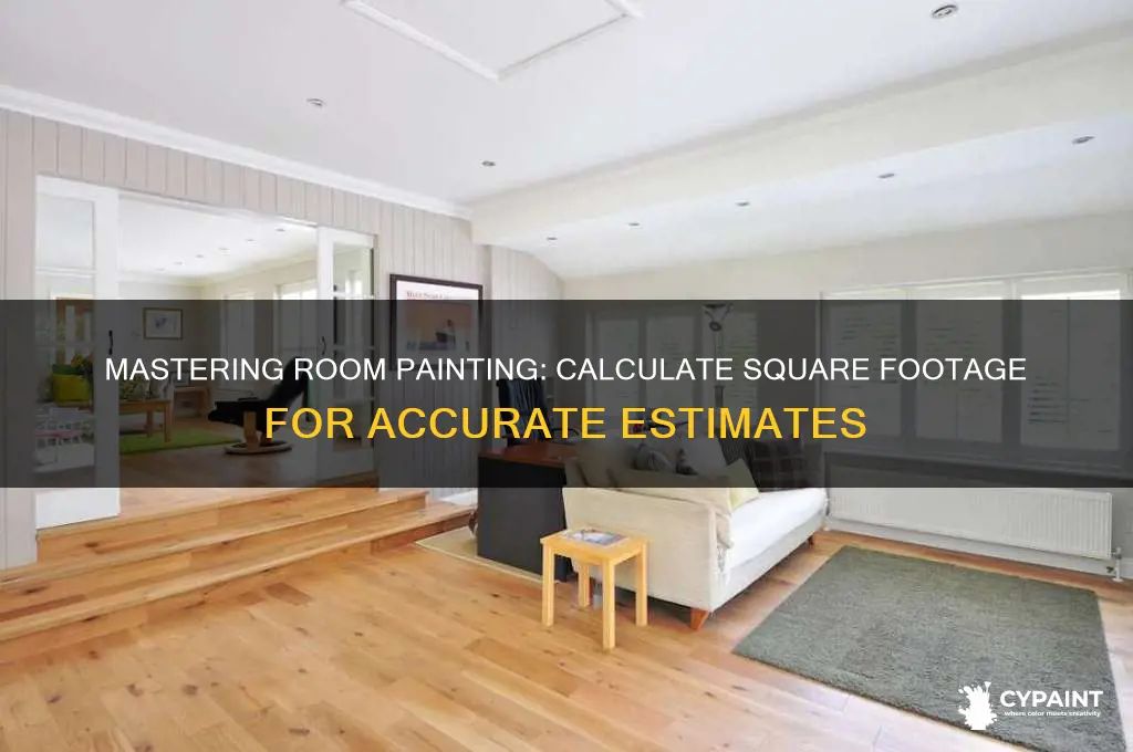 how to figure room sq ft painting