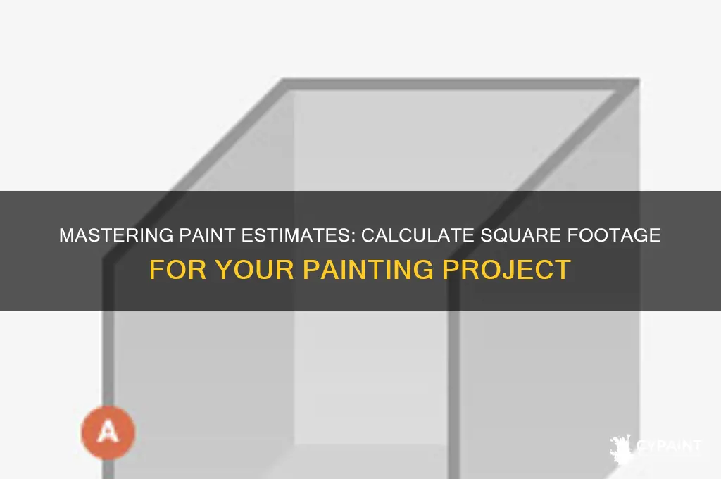 how to figure square feet for painting