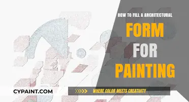 Mastering Architectural Painting Forms: A Step-by-Step Guide to Filling