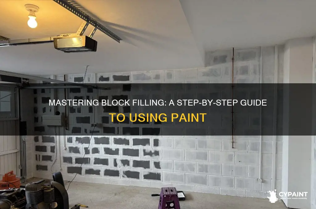 how to fill a block in wit paint