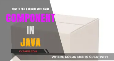 Mastering Java Paint: Filling Squares with the Paint Component