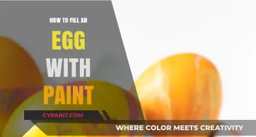 Creative Egg Painting: Master the Art of Filling Eggs with Paint