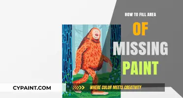 Fixing Flaws: Easy Steps to Fill Missing Paint Areas