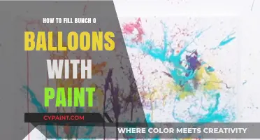 Creative Mess: Filling Bunch O Balloons with Paint for Fun Art Projects