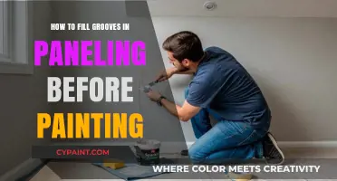 Smooth Paneling Prep: Filling Grooves for a Flawless Paint Finish