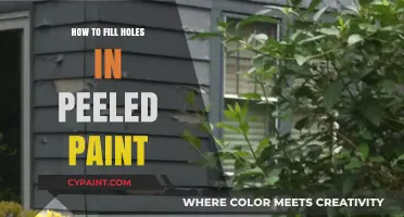 Fix Peeled Paint: Easy Steps to Fill Holes and Restore Walls