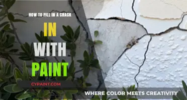 Repairing Cracks: Paint Filling Techniques for Walls
